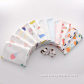 Cartoon printing 100% cotton Muslin Baby Swaddle Blanket